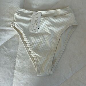L space frenchi bitsy cut bikini bottom size XS